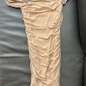 Princess Polly Chic Beige Dress